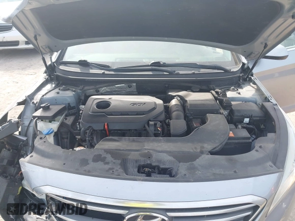 2015 Hyundai Sonata 2.4L SE with VIN 5NPE24AF8FH214899, listed as a IAAI auction lot 42056089 with 76,621 mi miles. Bid and sale history available at carsss.com. Image 10.