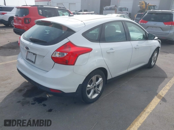 2013 Ford Focus SE with VIN 1FADP3K27DL298456, listed as a IAAI auction lot 42007399 with 111,210 mi miles. Bid and sale history available at carsss.com. Image 4.