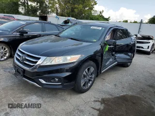 2015 Honda Crosstour EX-L with VIN 5J6TF2H51FL003160, listed as a Copart auction lot 63223994 with 166,055 mi miles and Salvage Title. Bid and sale history available at carsss.com. Image 1.