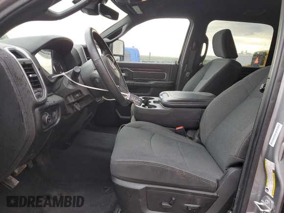 2024 Ram 2500 Big Horn with VIN 3C6UR5DJ8RG383063, listed as a Copart auction lot 61998505 with 6,754 mi miles and Clean title. Bid and sale history available at DreamBid. Image 7.