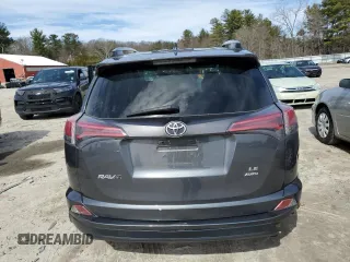 2017 Toyota RAV4 LE with VIN JTMBFREV9HJ141865, listed as a Copart auction lot 49459035 with 0 mi miles and Salvage Title. Bid and sale history available at carsss.com. Image 6.