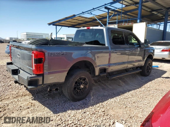 2024 Ford Super Duty F-250 SRW XL with VIN 1FT8W2BT3REC26683, listed as a Copart auction lot 49598175 with 34,733 mi miles and Salvage Title. Bid and sale history available at carsss.com. Image 3.