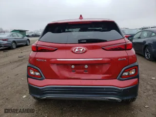 2021 Hyundai Kona Electric Ultimate with VIN KM8K53AGXMU131888, listed as a Copart auction lot 78976923 with 73,492 mi miles. Bid and sale history available at carsss.com. Image 6.