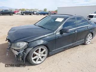 2012 Mercedes-Benz C-Class C 300 Sport with VIN WDDGF8BB7CA718546, listed as a IAAI auction lot 41901351 with 218,830 mi miles. Bid and sale history available at carsss.com. Image 18.