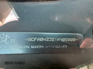 2001 Aston Martin Vantage z VIN SCFAB42321K402008, wystawiony jako Copart lot #59334855 z przebiegiem 60 444 mil mil oraz Szkody całkowita. Historia ofert i sprzedaży dostępna na DreamBid. Obrazek 10.