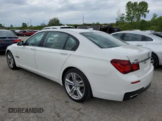 2014 BMW 7 Series ALPINA B7 xDrive with VIN WBAYF8C57ED142575, listed as a Copart auction lot 50790754 with 95,676 mi miles and Salvage Title. Bid and sale history available at DreamBid. Image 2.