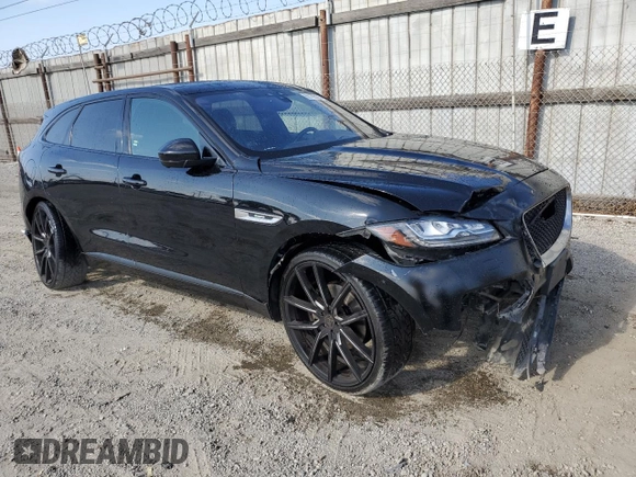 2017 Jaguar F-Pace 35t R-Sport with VIN SADCL2BV3HA060339, listed as a Copart auction lot 60102035 with 139,025 mi miles and Clean title. Bid and sale history available at DreamBid. Image 4.