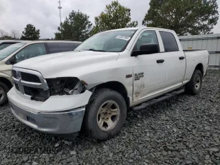 2019 Ram 1500 Classic Tradesman with VIN 1C6RR6ST5KS616802, listed as a Copart auction lot 82807904 with 194,996 mi miles and Salvage Title. Bid and sale history available at carsss.com. Image 1.