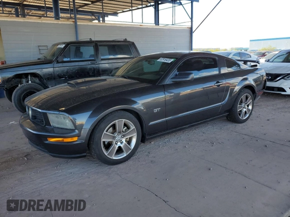 2008 Ford Mustang GT Deluxe with VIN 1ZVHT82H185168088, listed as a Copart auction lot 52916435 with 124,788 mi miles and Non Repairable. Bid and sale history available at carsss.com. Image 1.