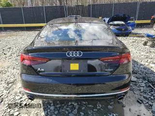 2019 Audi A5 Sportback Premium Plus with VIN WAUBNCF55KA057836, listed as a Copart auction lot 49594144 with 48,259 mi miles. Bid and sale history available at carsss.com. Image 6.