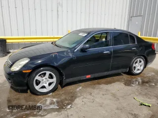 2004 Infiniti G35 w/Leather with VIN JNKCV51E04M605784, listed as a Copart auction lot 73146054 with 233,671 mi miles and Non Repairable. Bid and sale history available at DreamBid. Image 1.