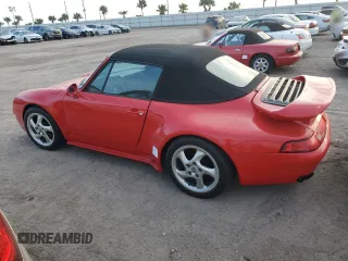 1986 Porsche 911 with VIN WP0EB0916GS161396, listed as a Copart auction lot 51655195 with 134,924 mi miles and Salvage Title. Bid and sale history available at DreamBid. Image 2.