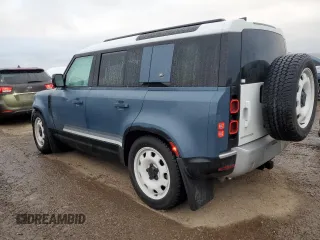 2024 Land Rover Defender S with VIN SALEJ7EU4R2330810, listed as a Copart auction lot 43918465 with 9,353 mi miles and Salvage title. Bid and sale history available at DreamBid. Image 2.