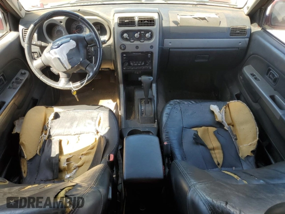 2004 Nissan Frontier XE with VIN 1N6ED29XX4C433431, listed as a Copart auction lot 48961885 with 199,673 mi miles and Salvage title. Bid and sale history available at DreamBid. Image 8.