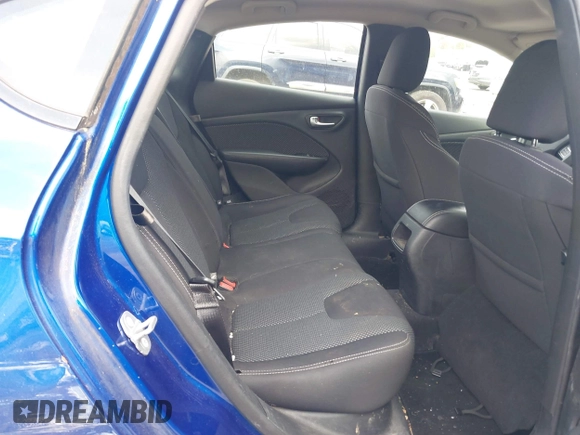 2014 Dodge Dart SXT with VIN 1C3CDFBB4ED851595, listed as a IAAI auction lot 42079628 with 121,986 mi miles. Bid and sale history available at carsss.com. Image 8.