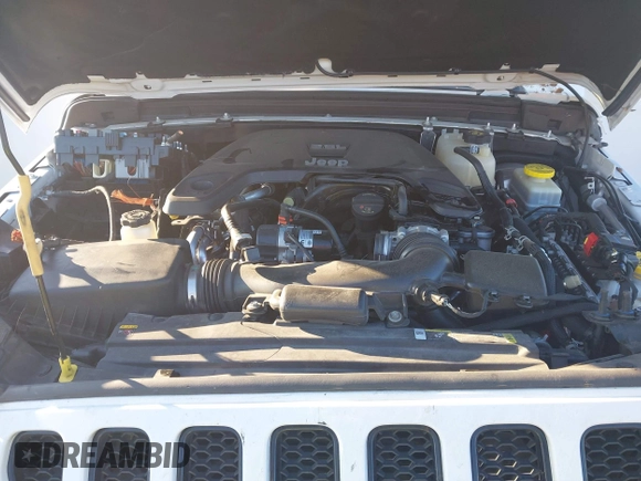 2021 Jeep Wrangler Unlimited Sahara with VIN 1C4HJXEG1MW597905, listed as a IAAI auction lot 41327138 with Not provided miles and . Bid and sale history available at DreamBid. Image 10.