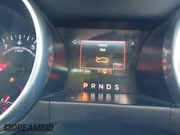 2019 Ford Mustang EcoBoost with VIN 1FATP8UH4K5171921, listed as a IAAI auction lot 41316076 with 86,081 mi miles. Bid and sale history available at carsss.com. Image 7.