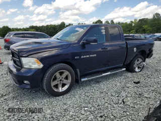 2012 Ram 1500 Sport with VIN 1C6RD7HT5CS172270, listed as a Copart auction lot 61381345 with 224,639 mi miles and Salvage title. Bid and sale history available at DreamBid. Image 1.