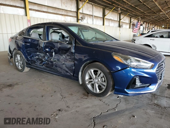 2018 Hyundai Sonata SEL with VIN 5NPE34AF6JH602901, listed as a Copart auction lot 48015045 with 42,278 mi miles and Salvage Title. Bid and sale history available at DreamBid. Image 4.