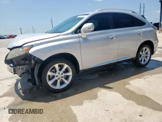 2010 Lexus RX 350 with VIN 2T2ZK1BA9AC026838, listed as a Copart auction lot 61363165 with 142,747 mi miles and Salvage title. Bid and sale history available at DreamBid. Image 1.