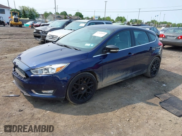 2016 Ford Focus Titanium with VIN 1FADP3N26GL206866, listed as a IAAI auction lot 42403015 with 95,753 mi miles and . Bid and sale history available at DreamBid. Image 17.