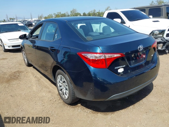 2019 Toyota Corolla L with VIN 2T1BURHE6KC185004, listed as a IAAI auction lot 42105629 with 111,907 mi miles. Bid and sale history available at carsss.com. Image 3.