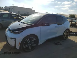 2019 BMW i3 with VIN WBY8P2C59K7D28840, listed as a Copart auction lot 89200085 with 48,894 mi miles and Salvage Title. Bid and sale history available at carsss.com. Image 1.