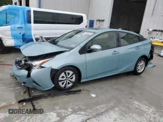 2016 Toyota Prius Four z VIN JTDKARFU1G3006158, wystawiony jako Copart lot #56500265 z przebiegiem 57 418 mil mil oraz Szkoda całkowita • Salvage title. Historia ofert i sprzedaży dostępna na DreamBid. Obrazek 1.