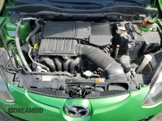 2011 Mazda 2 Touring z VIN JM1DE1HZ7B0125804, wystawiony jako Copart lot #54823605 z przebiegiem 84 606 mil mil oraz Szkoda całkowita • Salvage title. Historia ofert i sprzedaży dostępna na DreamBid. Obrazek 11.
