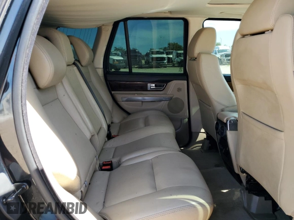 2011 Land Rover Range Rover Sport HSE with VIN SALSF2D48BA709913, listed as a Copart auction lot 56683735 with Not provided miles and Salvage title. Bid and sale history available at DreamBid. Image 10.
