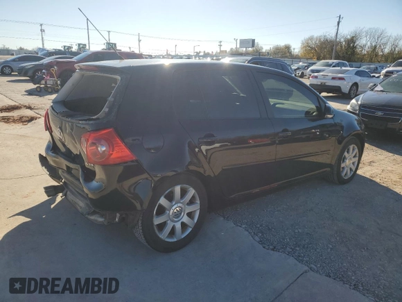 2006 Volkswagen Rabbit with VIN WVWDR91K36W136317, listed as a Copart auction lot 81592864 with 102,089 mi miles and Salvage Title. Bid and sale history available at carsss.com. Image 3.