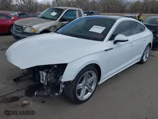 2021 Audi A5 Sportback S line Premium with VIN WAUDACF55MA018123, listed as a IAAI auction lot 41964974 with 69,358 mi miles. Bid and sale history available at carsss.com. Image 2.