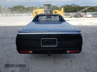 1986 Chevrolet El Camino SS with VIN 3GCCW80H7GS909081, listed as a Copart auction lot 76185614 with 66,212 mi miles and Salvage Title. Bid and sale history available at carsss.com. Image 6.