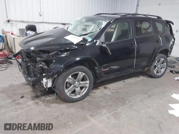 2011 Toyota RAV4 Sport with VIN JTMRK4DV5B5099676, listed as a IAAI auction lot 41433646 with 99,952 mi miles. Bid and sale history available at carsss.com. Image 2.