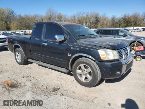 2004 Nissan Titan SE with VIN 1N6AA06A34N537646, listed as a Copart auction lot 81706664 with 176,076 mi miles and Clean Title. Bid and sale history available at carsss.com. Image 4.