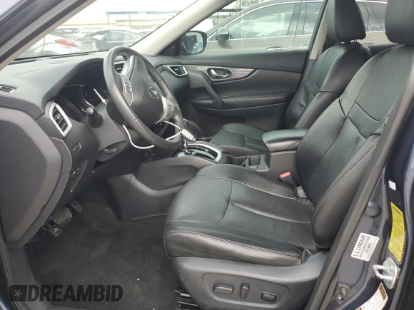 2016 Nissan Rogue SL with VIN 5N1AT2MT3GC828608, listed as a Copart auction lot 51308295 with 141,451 mi miles and Salvage Title. Bid and sale history available at DreamBid. Image 7.