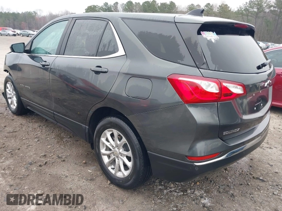 2021 Chevrolet Equinox LT with VIN 3GNAXKEV8ML356664, listed as a IAAI auction lot 41790707 with 51,363 mi miles and . Bid and sale history available at DreamBid. Image 3.