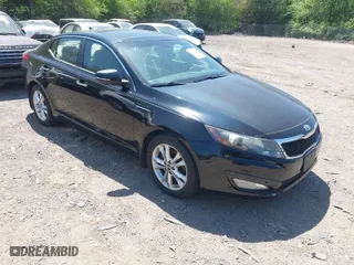 2011 Kia Optima EX with VIN KNAGN4A71B5139155, listed as a IAAI auction lot 42048976 with 130,400 mi miles. Bid and sale history available at carsss.com. Image 1.