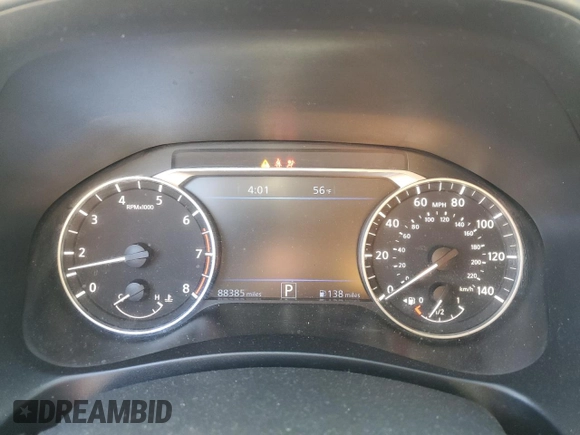 2019 Nissan Altima SL with VIN 1N4BL4EW0KC190118, listed as a Copart auction lot 52323795 with 88,385 mi miles and Salvage Title. Bid and sale history available at DreamBid. Image 9.