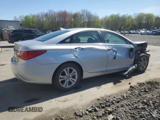 2011 Hyundai Sonata Limited with VIN 5NPEC4AC4BH307660, listed as a Copart auction lot 54587365 with 155,601 mi miles and Salvage Title. Bid and sale history available at DreamBid. Image 3.