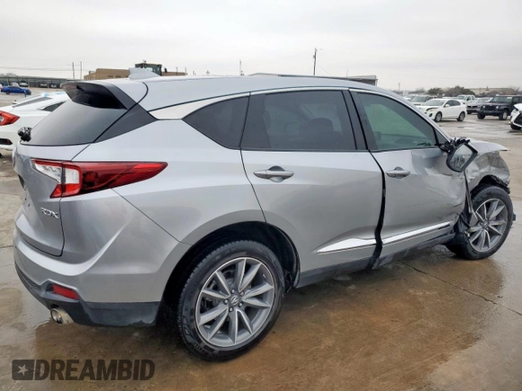2019 Acura RDX Technology with VIN 5J8TC1H52KL006847, listed as a Copart auction lot 45868165 with 110,566 mi miles and Clean title. Bid and sale history available at DreamBid. Image 3.
