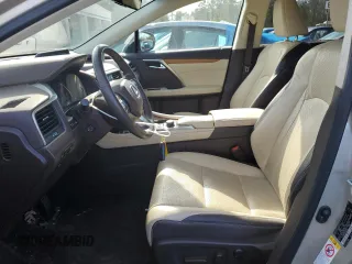 2019 Lexus RX with VIN 2T2BGMCA4KC029859, listed as a Copart auction lot 36633993 with 52,099 mi miles. Bid and sale history available at carsss.com. Image 7.