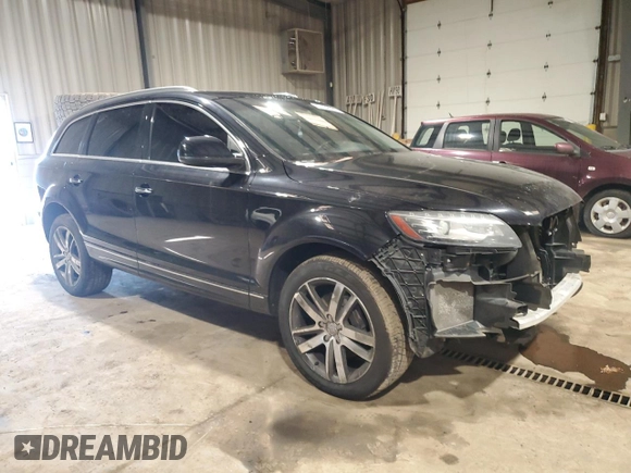 2014 Audi Q7 3.0T Premium Plus with VIN WA1LGAFE5ED015556, listed as a Copart auction lot 47432305 with 110,175 mi miles and Salvage Title. Bid and sale history available at carsss.com. Image 4.