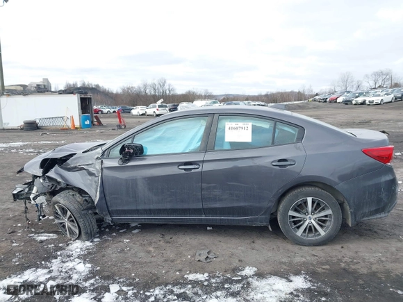 2019 Subaru Impreza Premium with VIN 4S3GKAC61K3600316, listed as a IAAI auction lot 41607912 with 113,327 mi miles. Bid and sale history available at carsss.com. Image 14.
