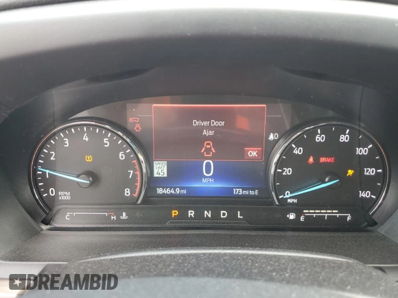 2022 Ford Explorer Limited with VIN 1FMSK8FH1NGB65774, listed as a Copart auction lot 53187045 with 18,464 mi miles and Salvage title. Bid and sale history available at DreamBid. Image 9.