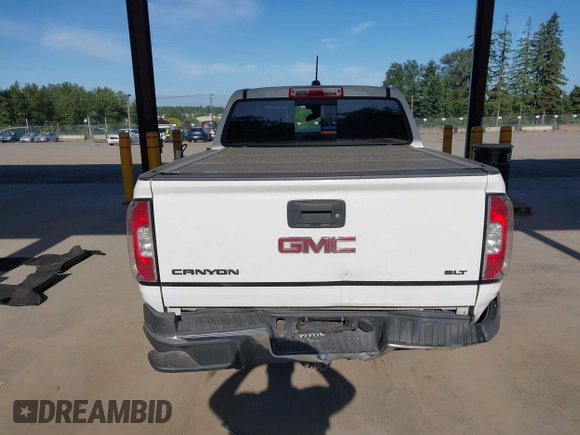 2015 GMC Canyon 2WD SLE with VIN 1GTG5CEA1F1273955, listed as a IAAI auction lot 42392908 with 79,981 mi miles and . Bid and sale history available at DreamBid. Image 16.