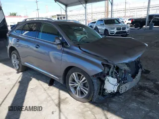 2015 Lexus RX 350 with VIN 2T2ZK1BA7FC205922, listed as a IAAI auction lot 41835773 with 1 mi miles. Bid and sale history available at carsss.com. Image 1.
