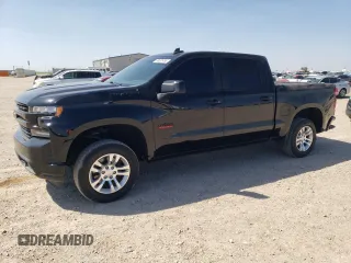 2021 Chevrolet Silverado 1500 RST with VIN 3GCPWDED9MG189359, listed as a Copart auction lot 50691485 with 79,725 mi miles and Clean Title. Bid and sale history available at carsss.com. Image 1.