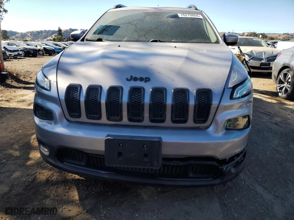 2018 Jeep Cherokee Latitude Tech Connect with VIN 1C4PJMCX0JD549302, listed as a Copart auction lot 78270864 with 73,280 mi miles and Salvage Title. Bid and sale history available at carsss.com. Image 5.