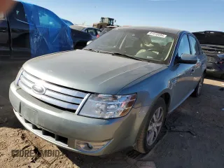 2008 Ford Taurus SEL with VIN 1FAHP24W88G153680, listed as a Copart auction lot 81416494 with 99,538 mi miles and Salvage Title. Bid and sale history available at carsss.com. Image 1.